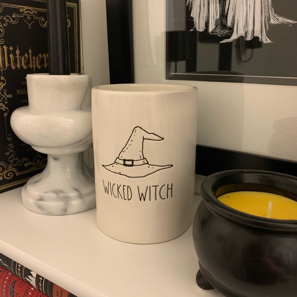 Rae Dunn Halloween WICKED WITCH Candle 🎃🕷